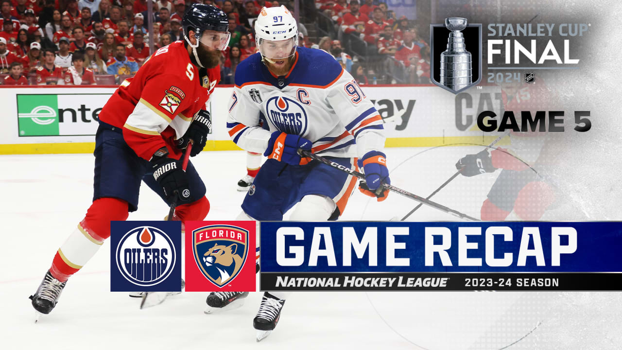 Oilers keep Panthers at bay in Game 5 and stay in Cup final again