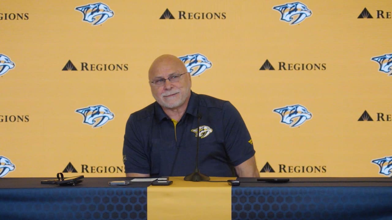 Barry Trotz on Free Agency | Nashville Predators