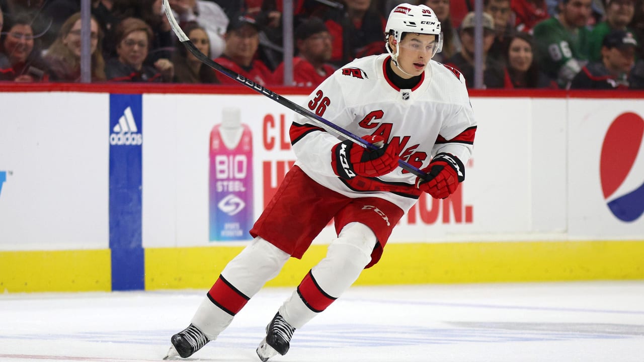 Unger Sorum making 'steep progression' toward NHL with Hurricanes | NHL.com
