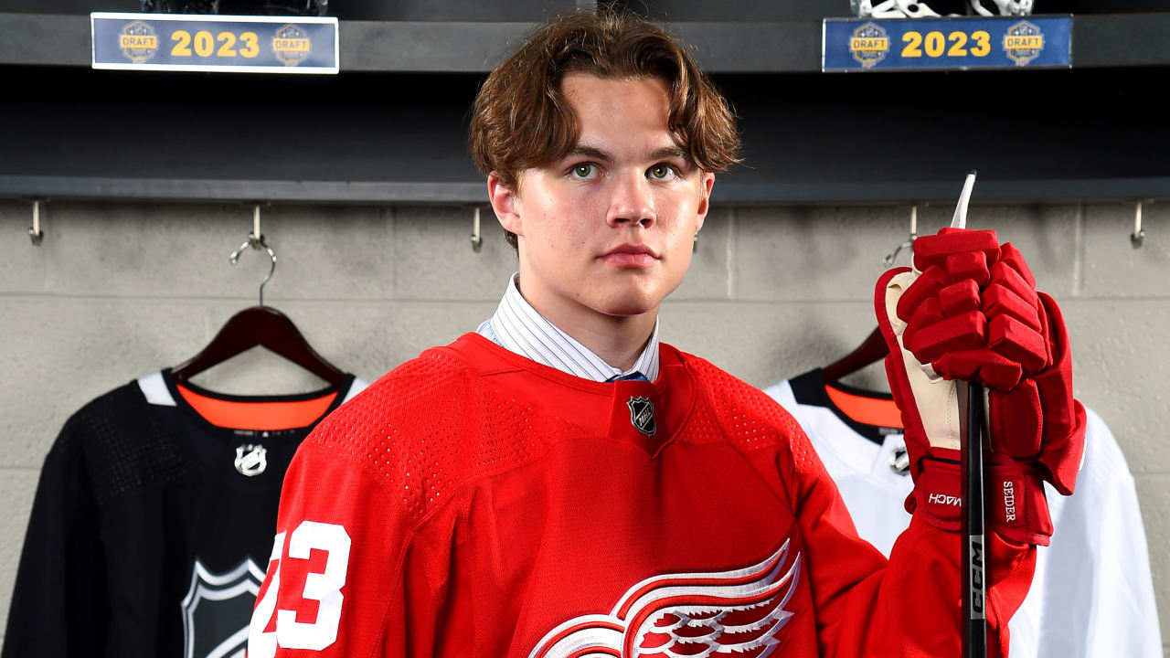 Sandin-Pellikka in “really good development position” for Red Wings