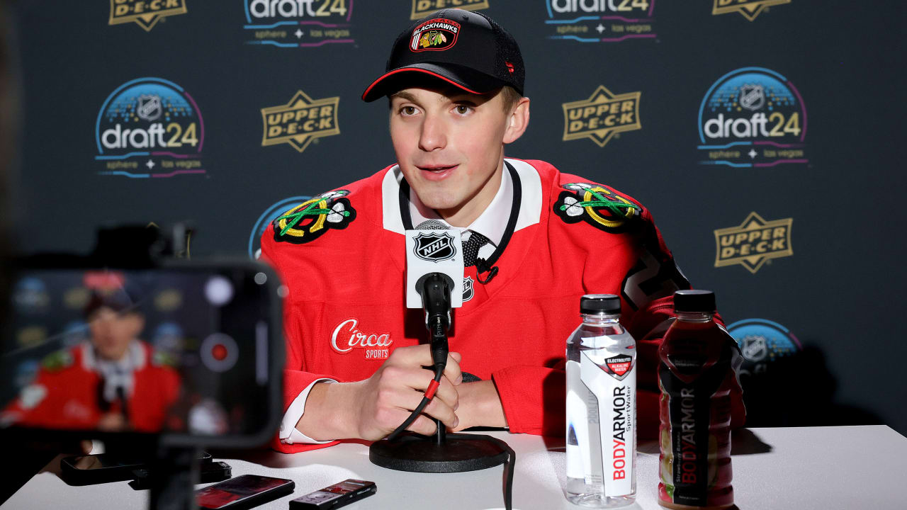 Blackhawks: Levshunov already ready to help Bedard | NHL.com