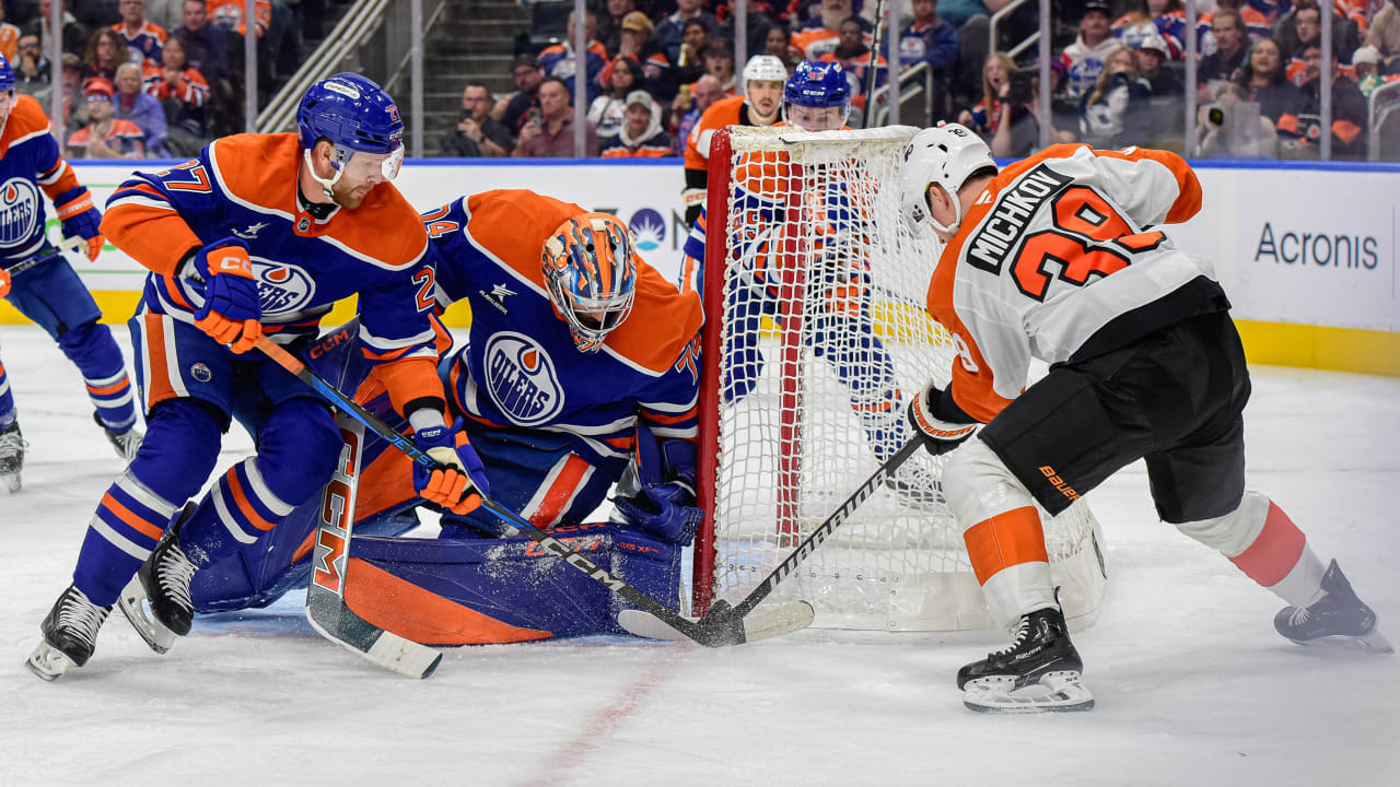 Michkov’s first NHL goals cause excitement for the Flyers