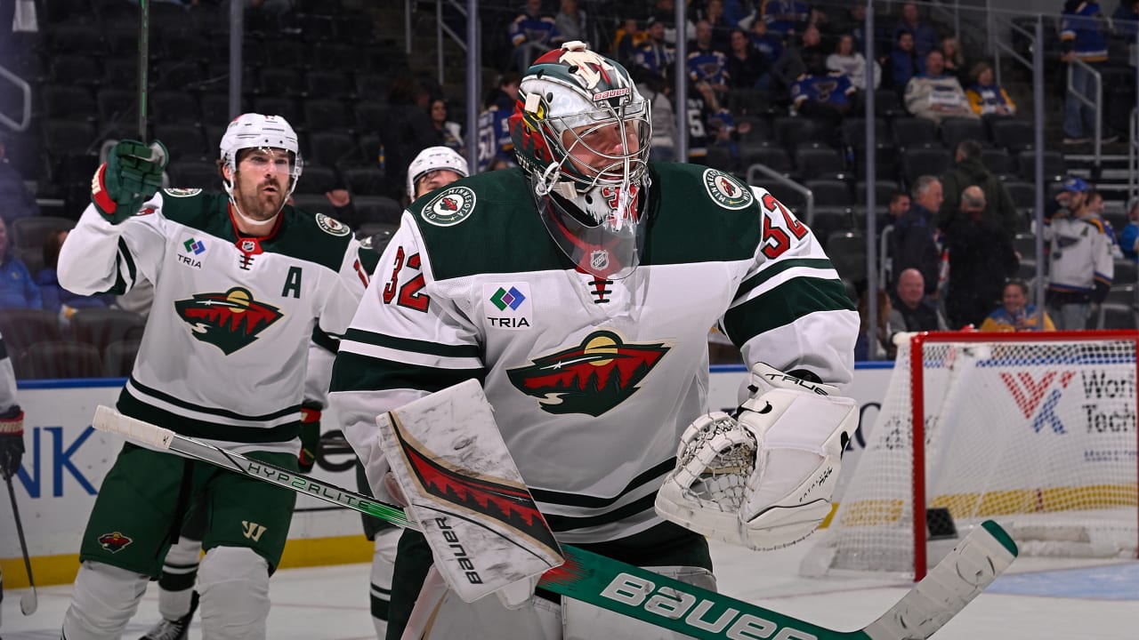 Unmasked Gustavsson of Wild latest to join trend of goalie goals