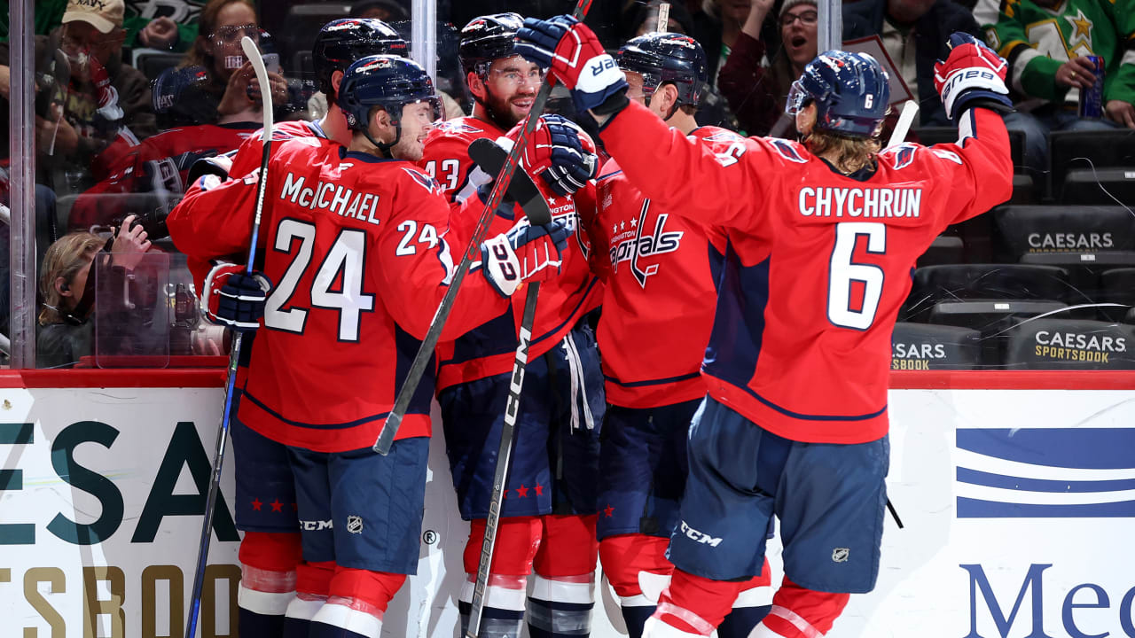 Wilson, Capitals hand Stars 1st loss of season