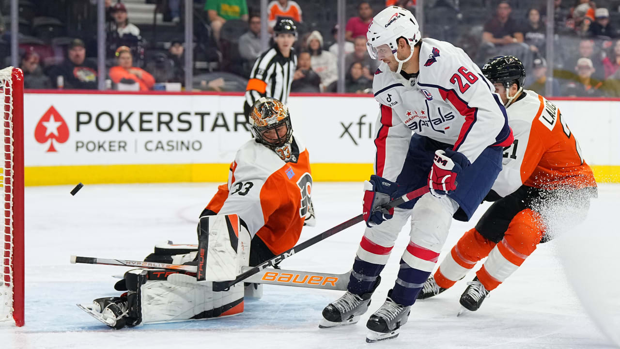 The Capitals score twice in first place when they are outnumbered, while the Top Flyers secure their fourth win in a row