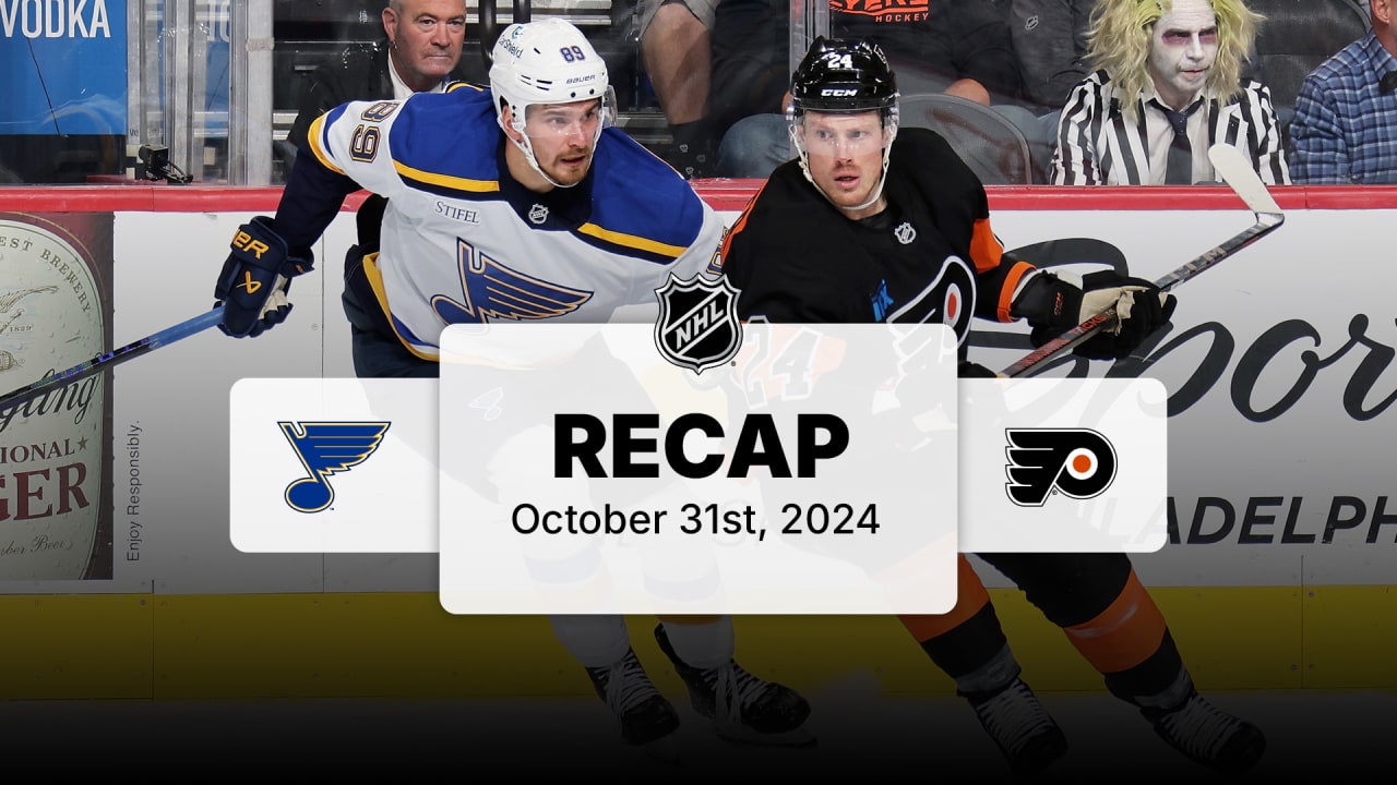 STL at PHI | Recap | NHL.com