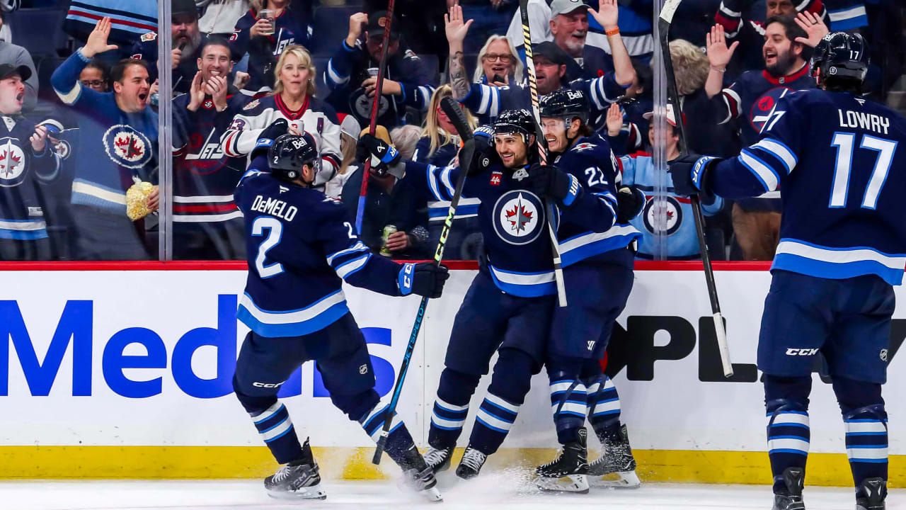 Hellebuyck makes 21 saves, Jets shut out Utah Hockey Club for 4th straight win