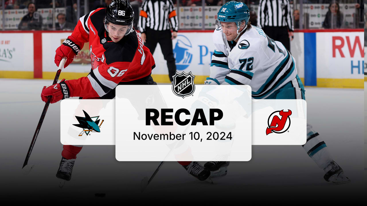 SJS at NJD | Recap | NHL.com