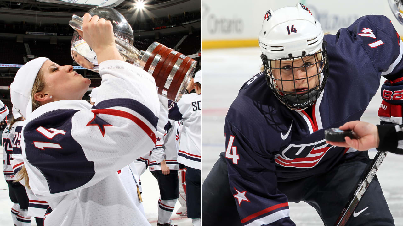 Decker's competitiveness landed her in the U.S. Hockey Hall of Fame