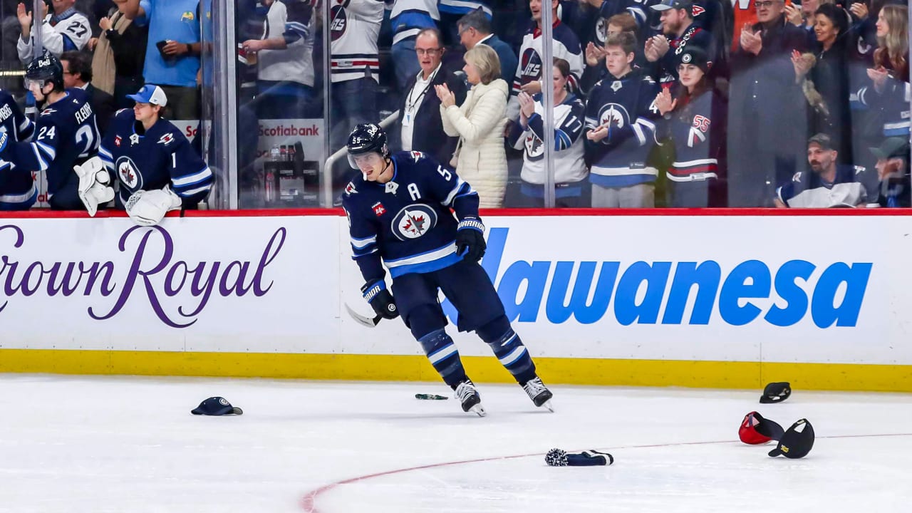 Scheifele Scores Hat Trick, Jets Bounce Back With Win Against Panthers ...