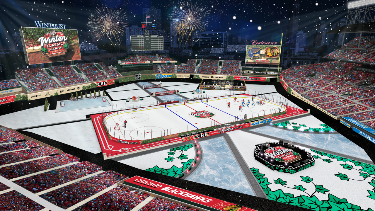 NHL reveals rendering of Wrigley Field design for Winter Classic | NHL.com