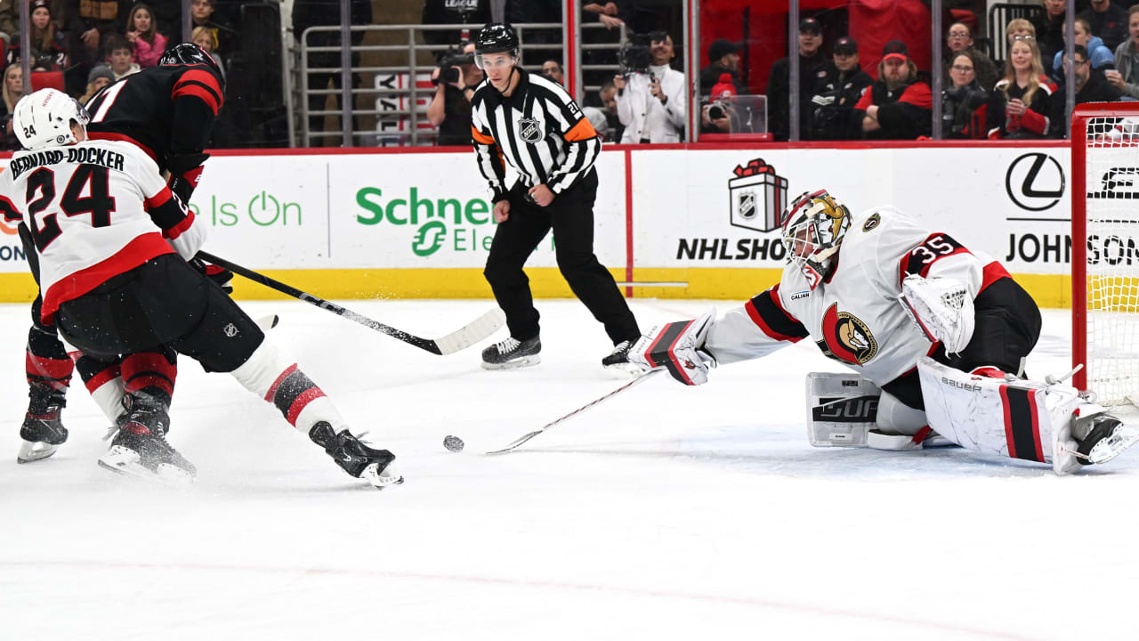 Senators Shut Out Hurricanes as Pinto Breaks Drought