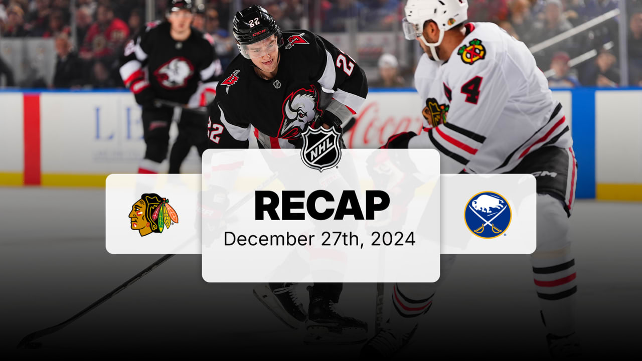 CHI at BUF | Recap | NHL.com