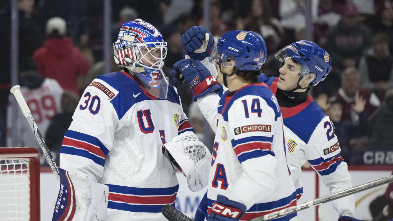 World Junior Championship roundup: Nelson’s 2 goals help U.S. defeat Latvia | NHL.com