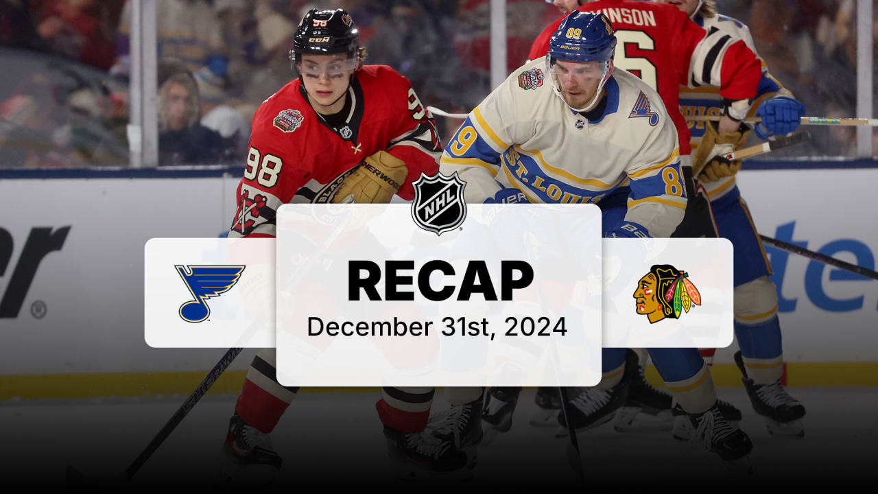 2025 Winter Classic STL at CHI Recap