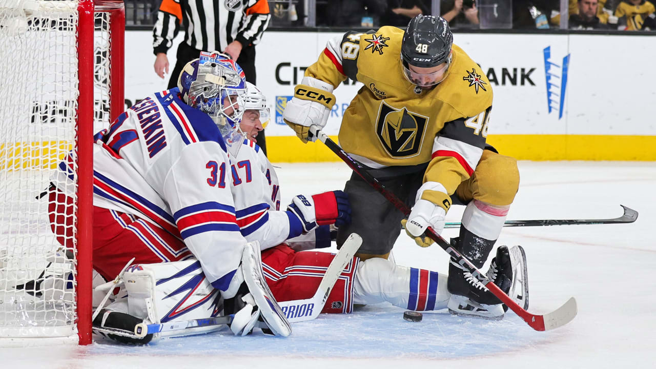 Shesterkin makes 29 saves, Rangers edge Golden Knights | NHL.com