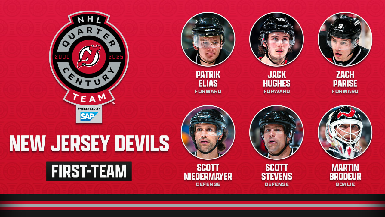 New Jersey Devils Quarter-Century Teams Unveiled