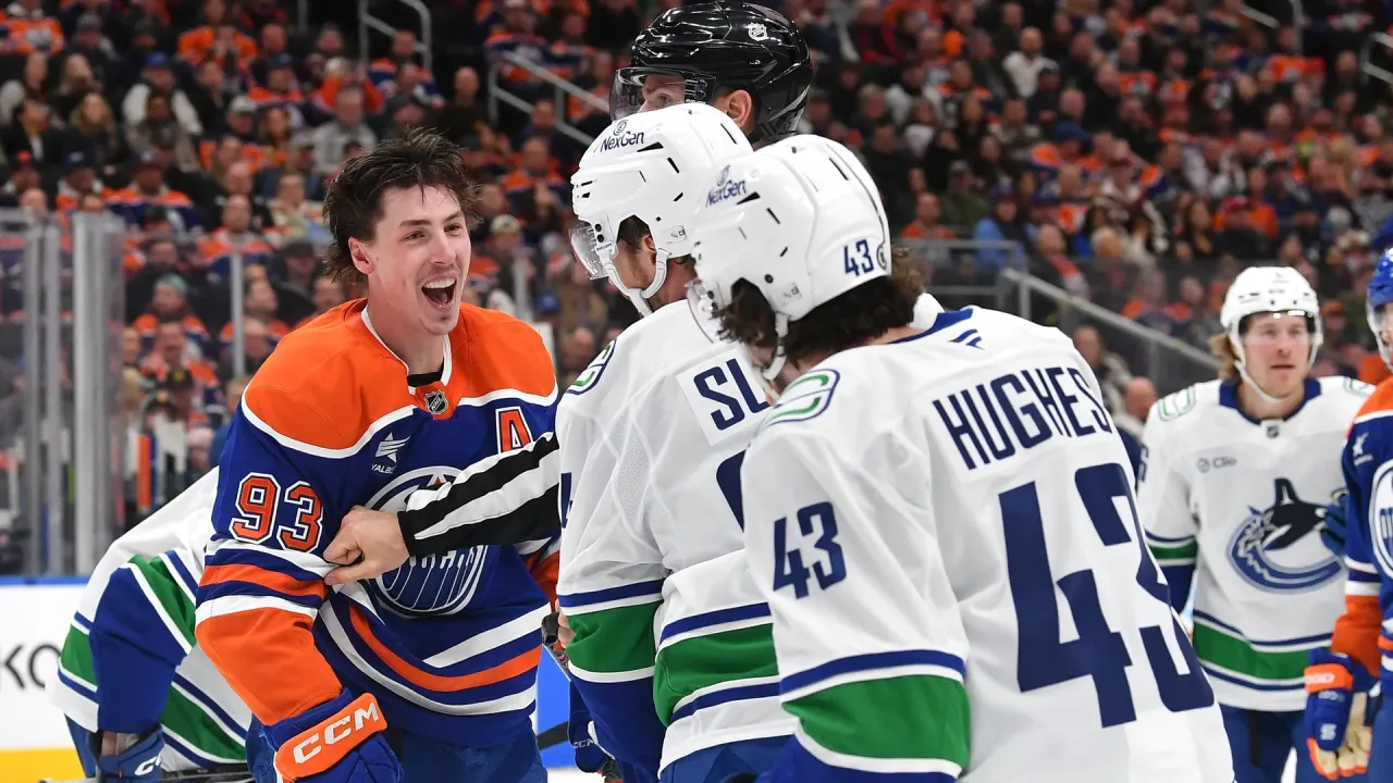 Oilers vs. Canucks (Jan. 23) Edmonton Oilers