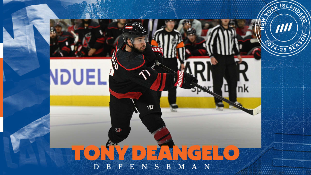 Islanders Sign DeAngelo For Remainder of 2024-25 Season | New York Islanders