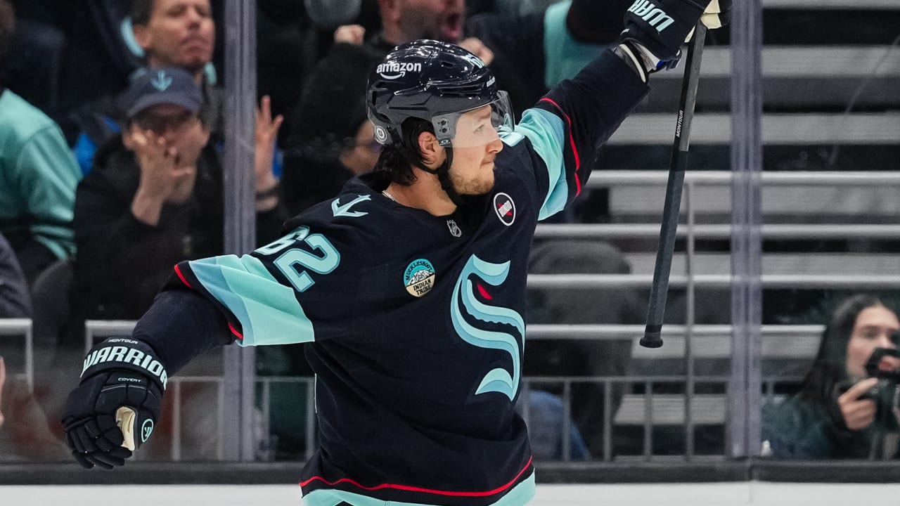 Montour scores twice, Kraken ease past Sharks | NHL.com