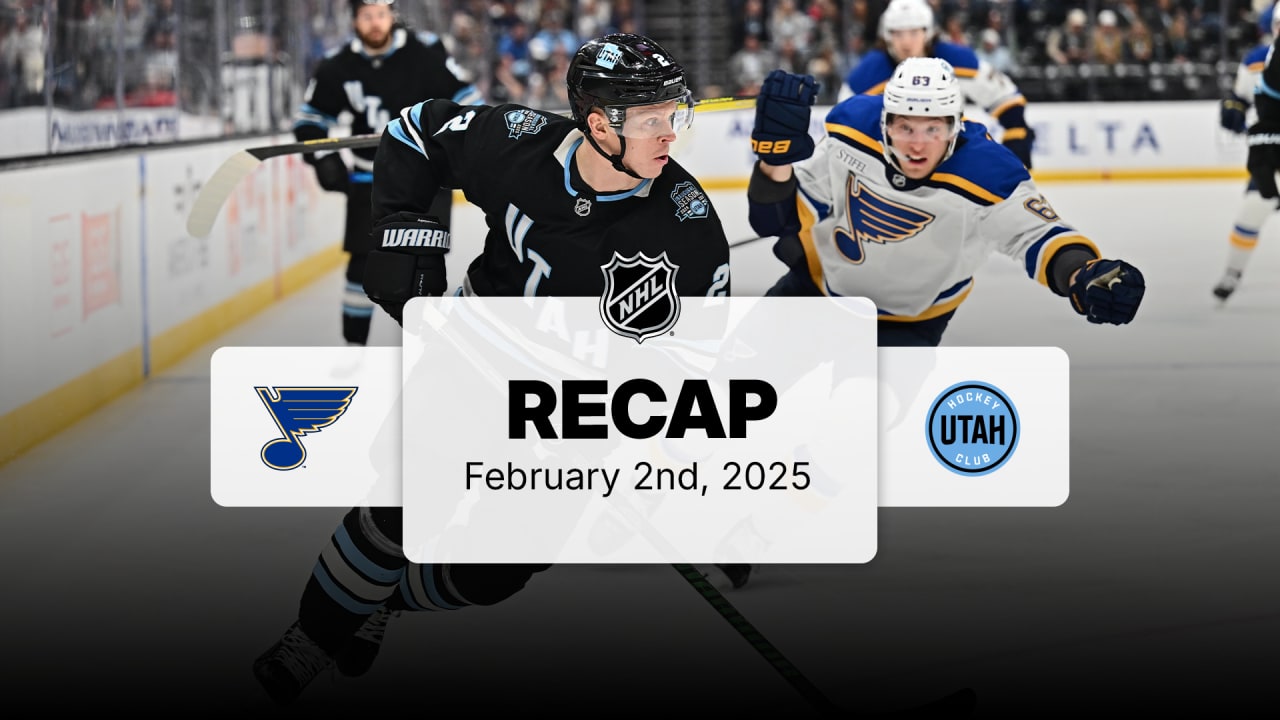 STL at UTA | Recap | NHL.com