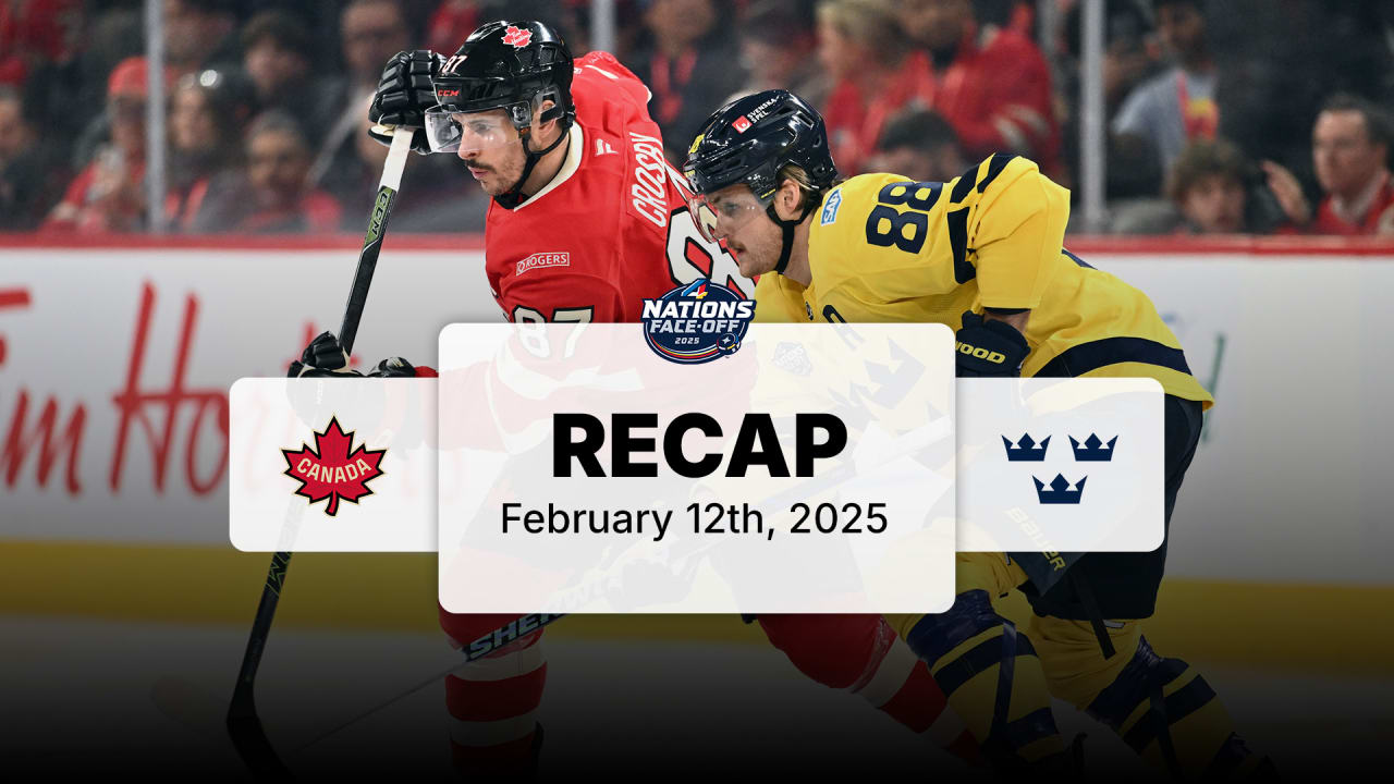 Marner Seals Overtime Thriller as Canada Edges Sweden in 4 Nations Face-Off