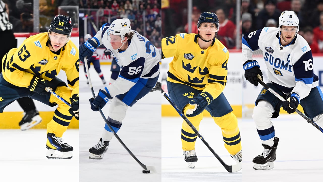 featured image thumbnail for post Finland-Sweden game at 4 Nations Face-Off turns NHL teammates into foes