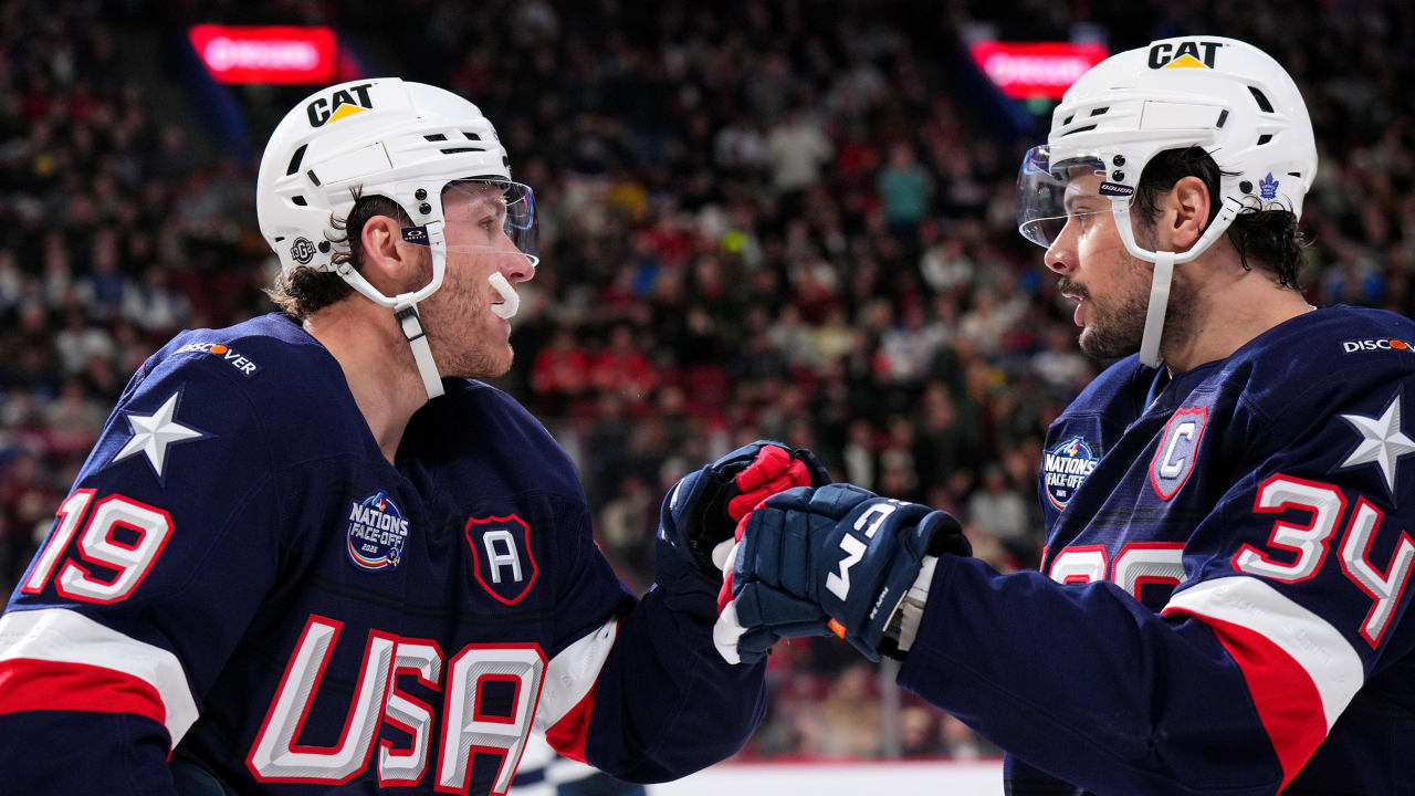 Tkachuk brothers, Matthews expected to play for United States in 4 Nations final | NHL.com