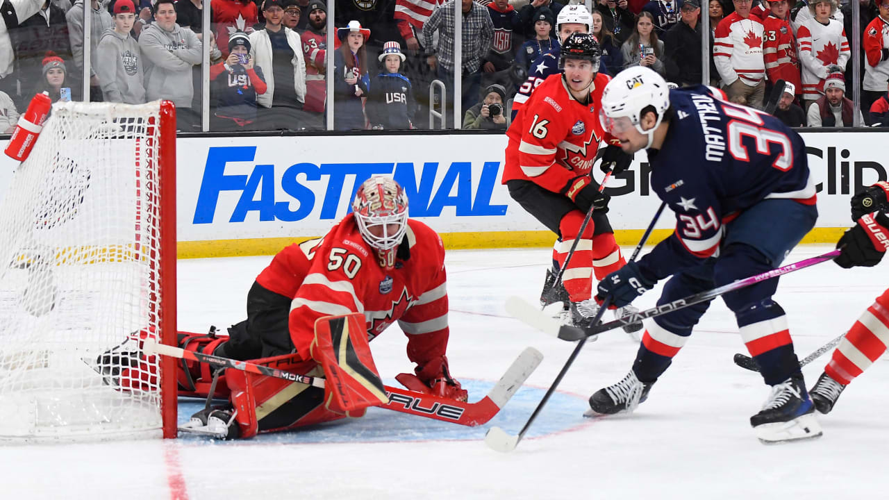 Binnington comes through for Canada on familiar ground in 4 Nations