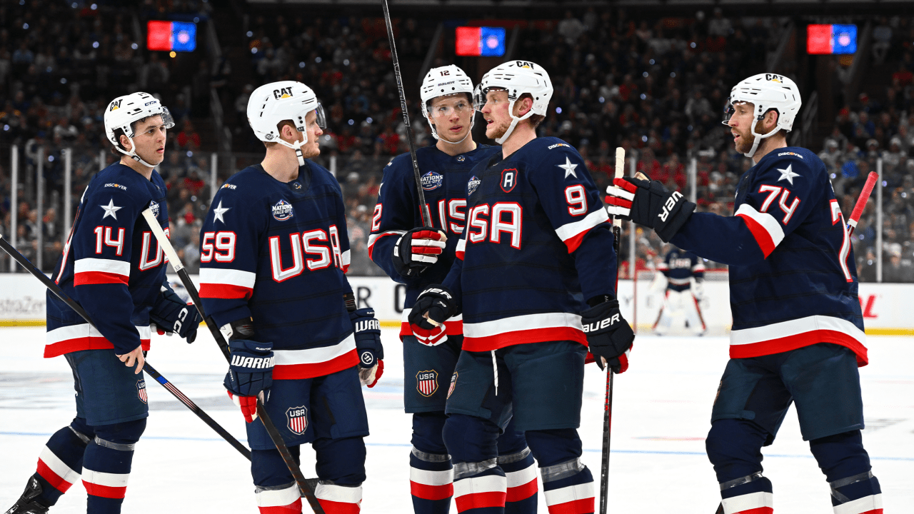 United States players hungry, motivated after 4 Nations Face-Off OT loss | NHL.com