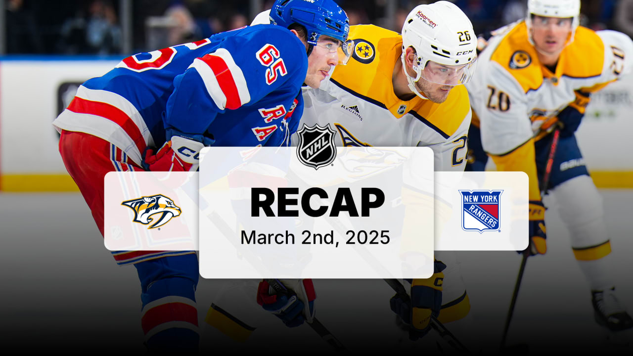 NSH at NYR | Recap | NHL.com