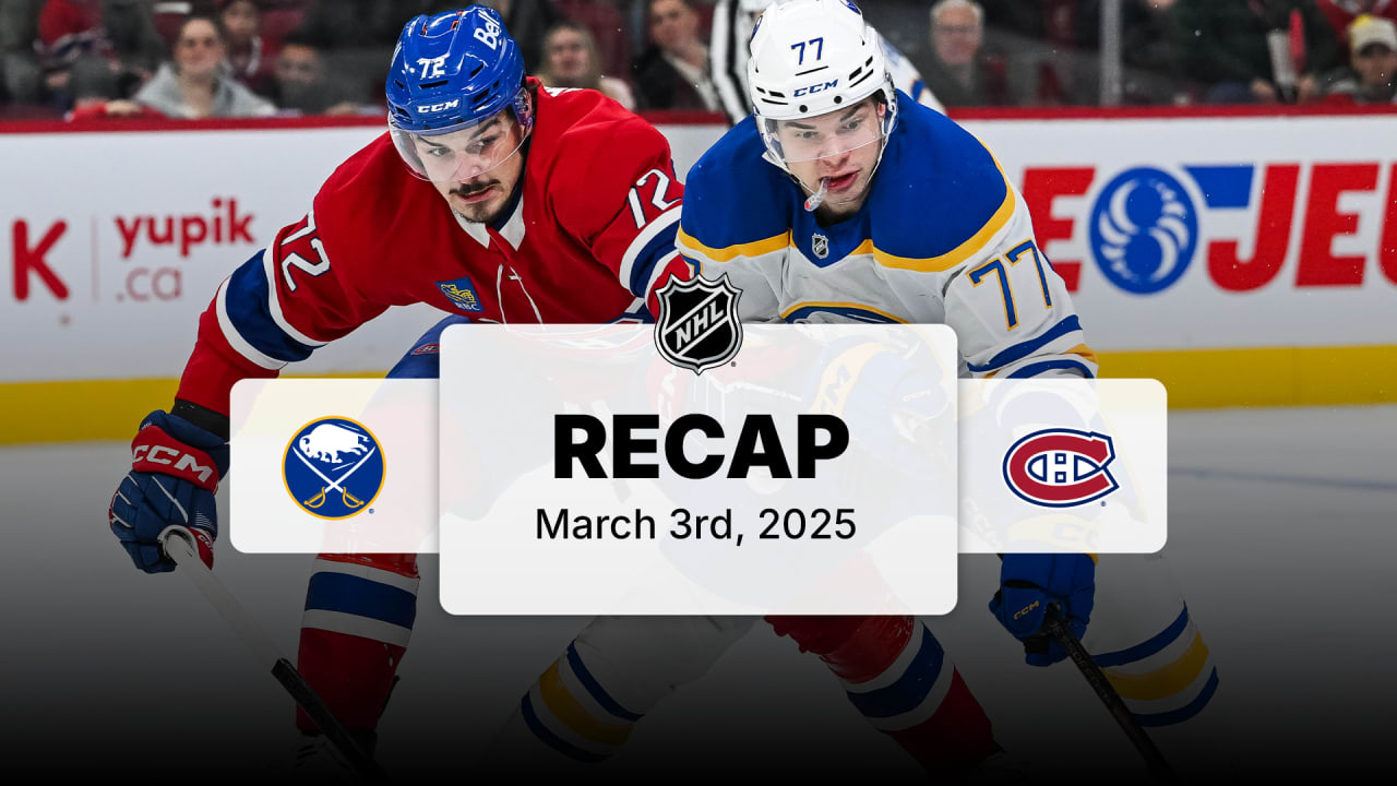 BUF at MTL | Recap | NHL.com