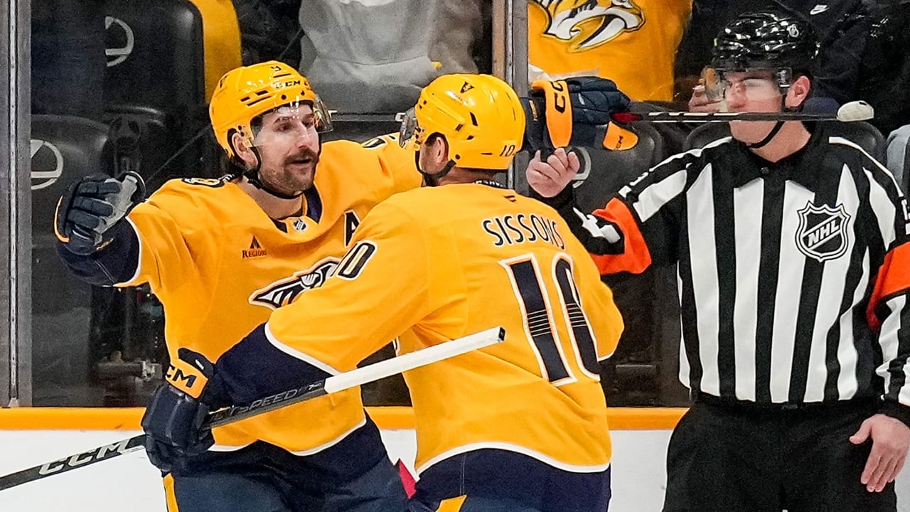 Forsberg scores 2, Predators hold off Kraken | NHL.com