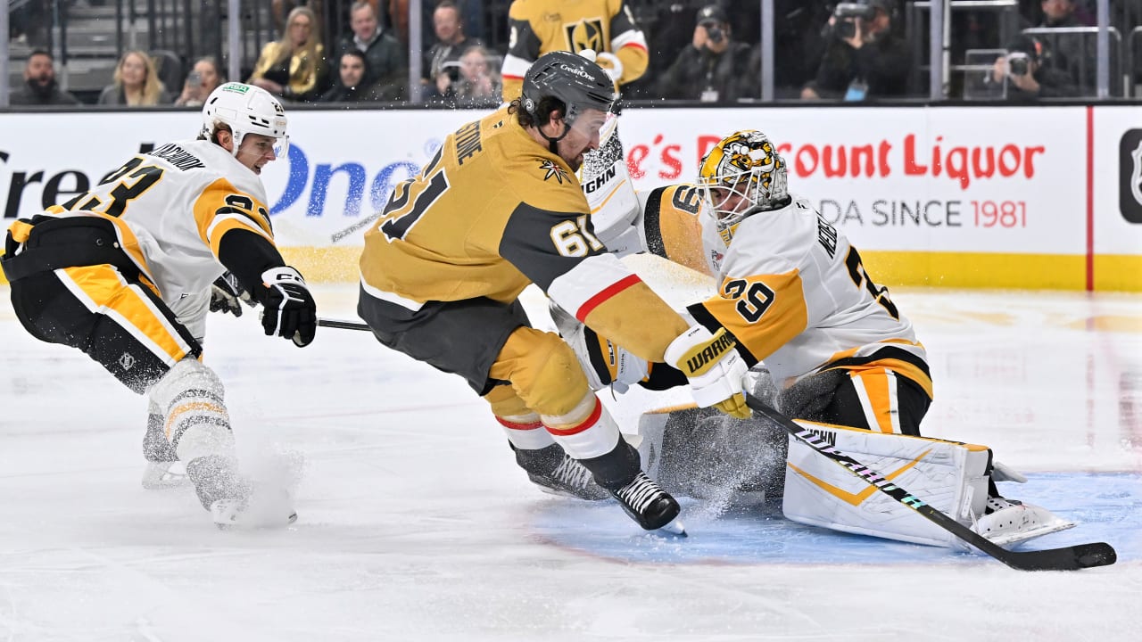 Stone, Samsonov spark Golden Knights past Penguins for 4th win in row |  NHL.com