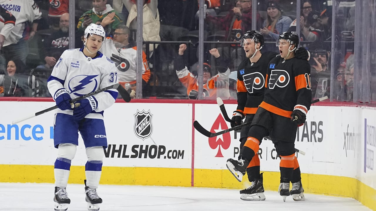 Brink has 3 points, Flyers edge Lightning in shootout | NHL.com