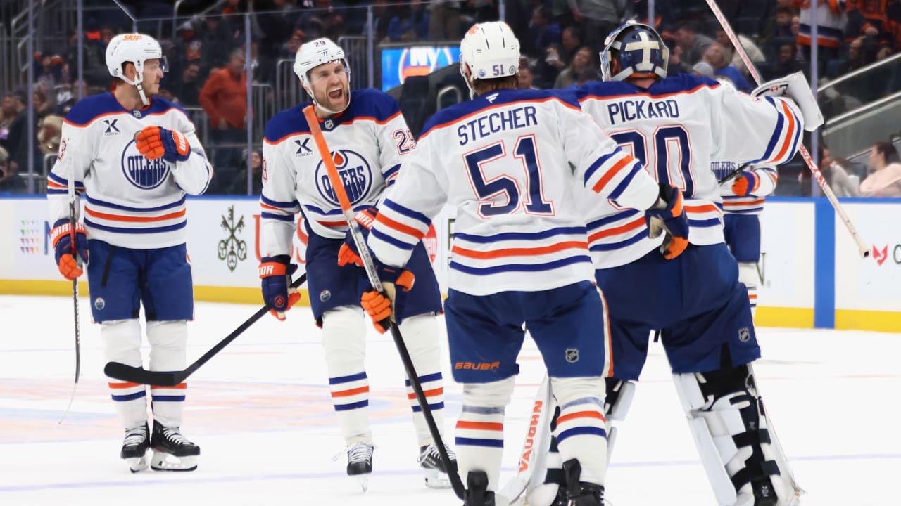 GAME RECAP: Oilers 2, Islanders 1 (OT) | Edmonton Oilers