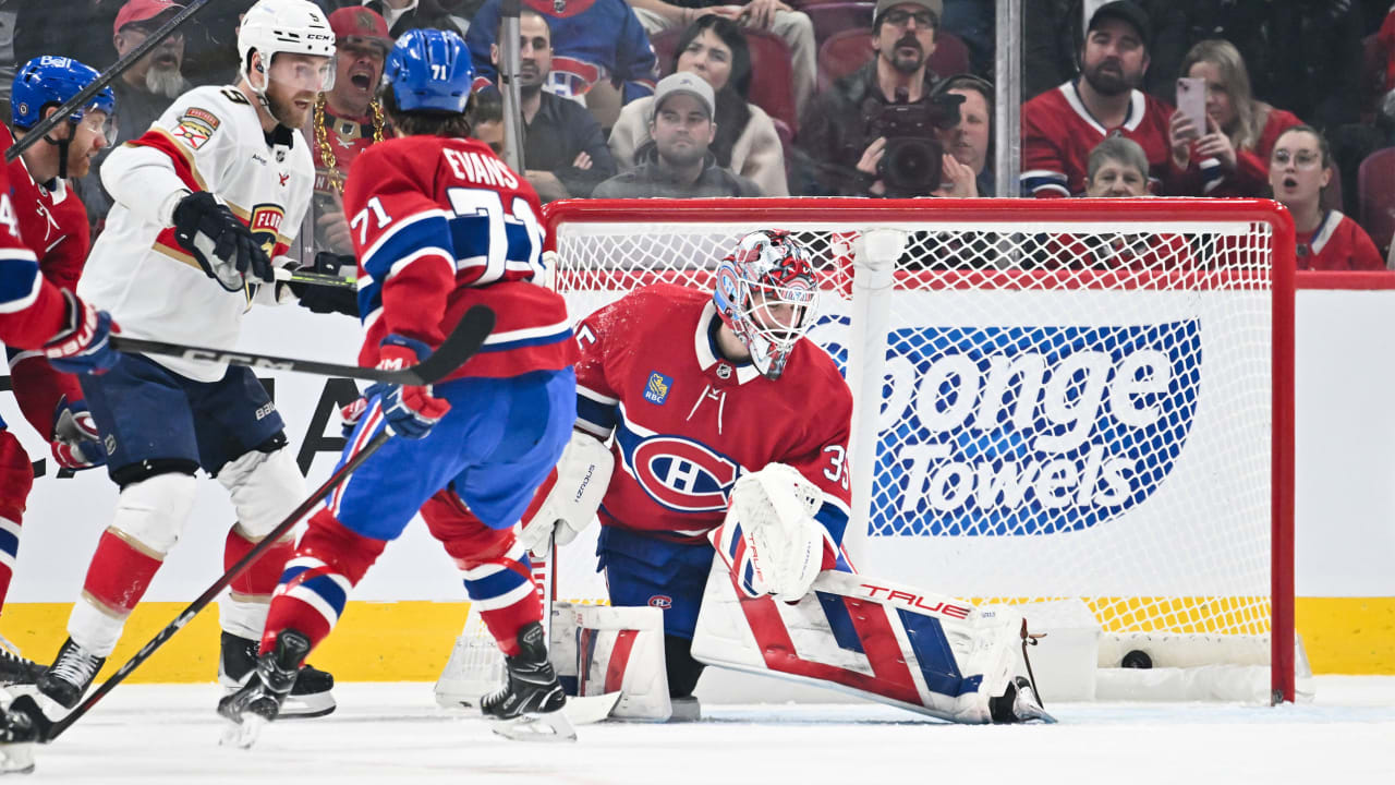 Montembeault helps Canadiens defeat Panthers | NHL.com