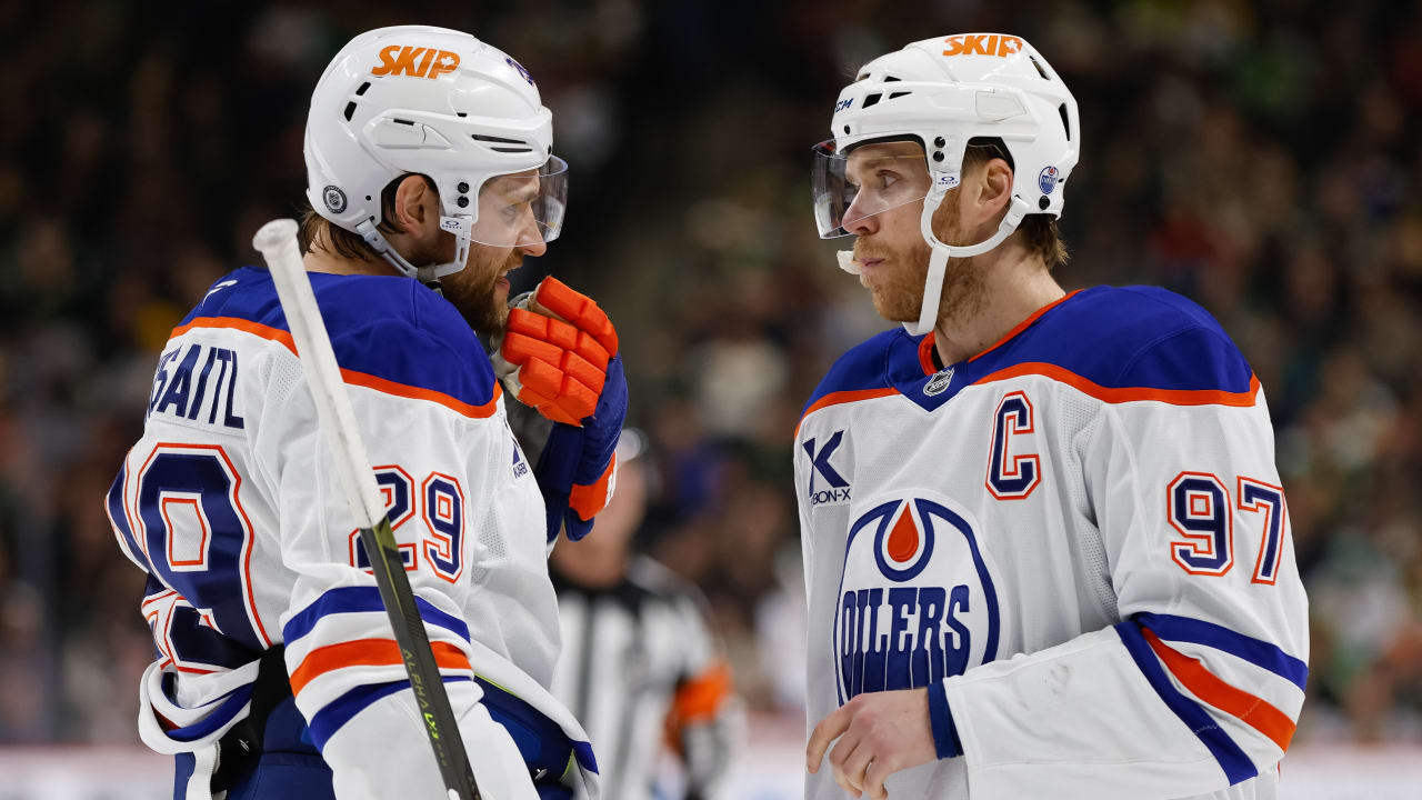 Draisaitl, McDavid each out up to a week for Oilers | NHL.com