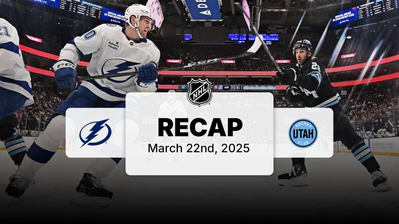 TBL at UTA | Recap | NHL.com