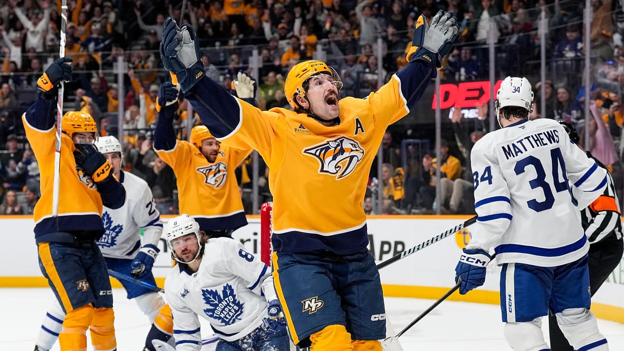 Predators score 5 straight, rally past Maple Leafs | NHL.com