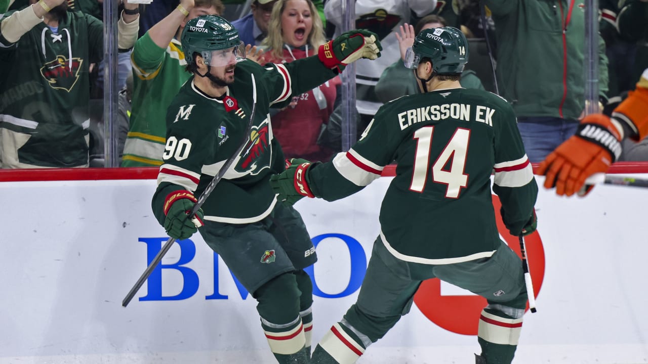 Wild tie it late, clinch 1st Western wild card in OT win against Ducks