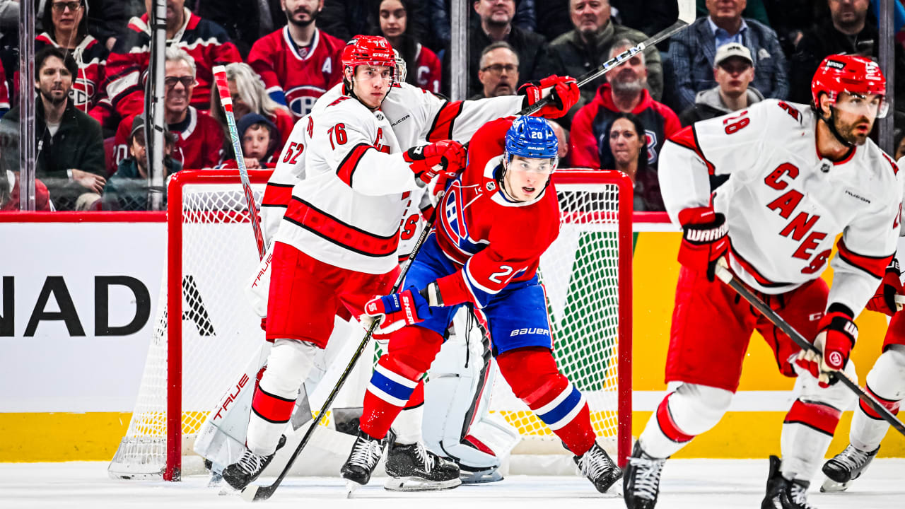 Recap: 'Shorthanded' Canes Held Off By Habs | Carolina Hurricanes