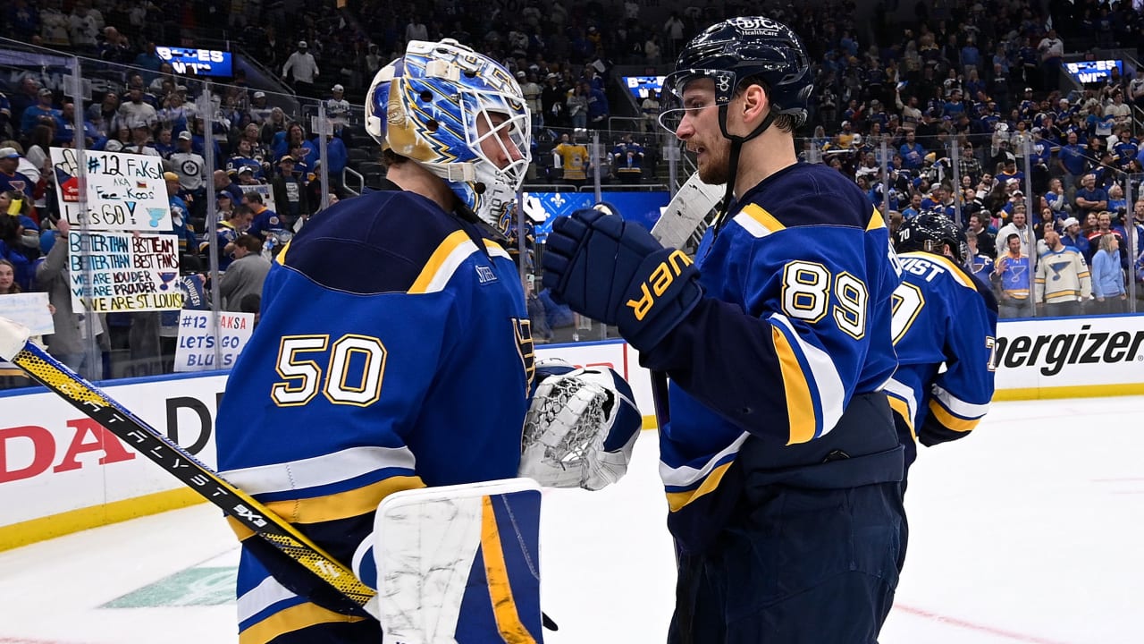 Blues ‘climbed back into’ series with dominant win against Jets in Game 3 | NHL.com