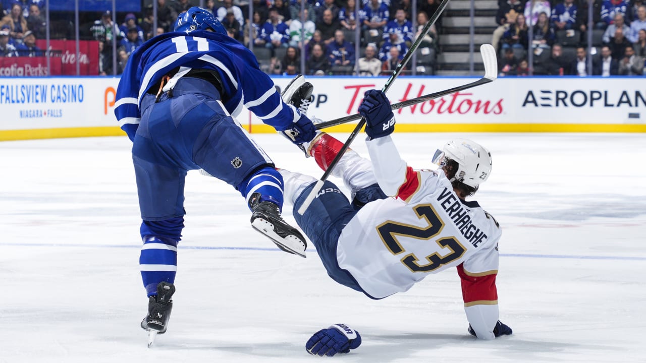 Maple Leafs want to get physical, set tone against Panthers in East 2nd Round | NHL.com