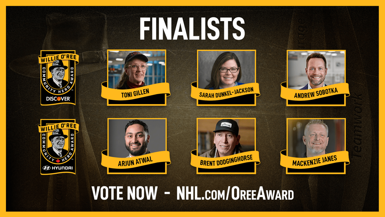 2025 Willie O'Ree Community Hero Award finalists announced | NHL.com