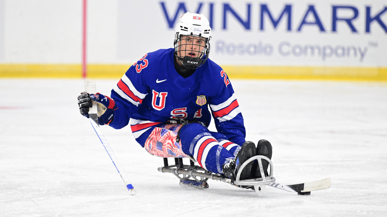 Cunningham playing beyond his age for U.S. National Sled Hockey Team | NHL.com