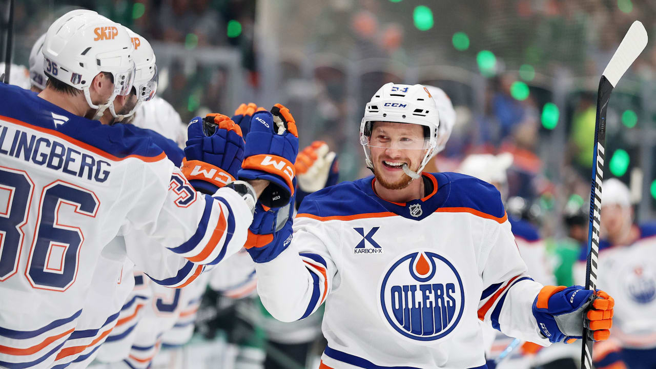 Oilers Strike Early Eliminate Stars to Reach Second Straight Cup Final