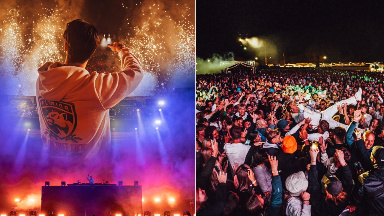 Kygo wears Panthers merch during set at music festival | NHL.com
