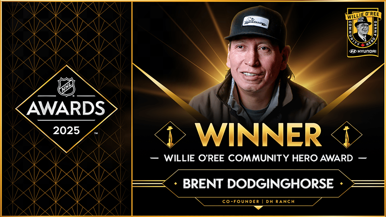 Dodginghorse wins O'Ree Community Hero Award in Canada | NHL.com