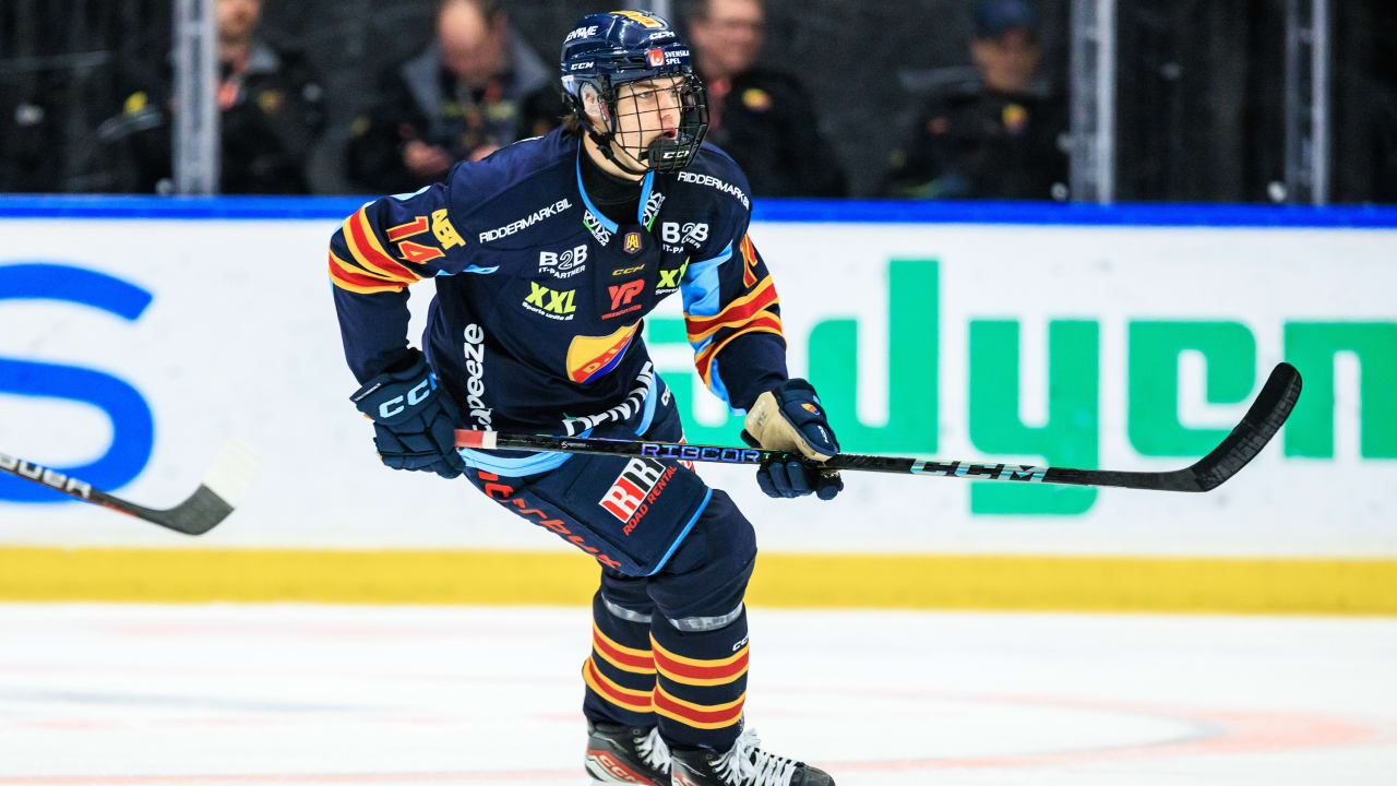 Frondell built like ‘a military tank’, brings combination of power and skill to 2025 NHL Draft  | NHL.com